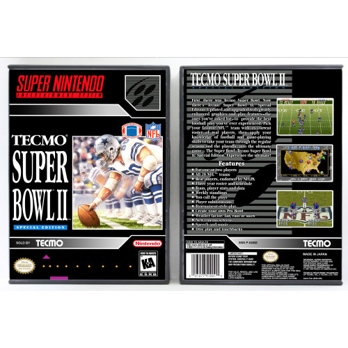 Tecmo Super Bowl II: Special Edition